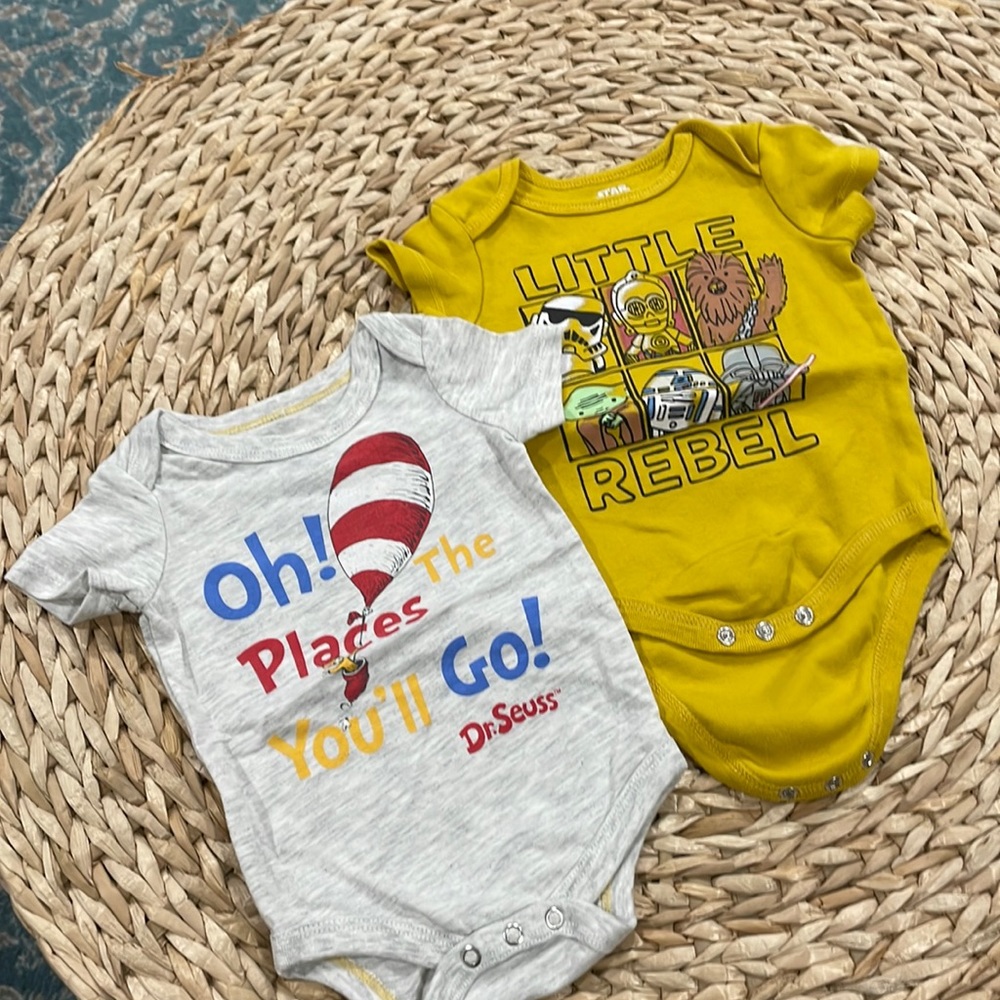 Dr Seuss Star Wars bundle onsie